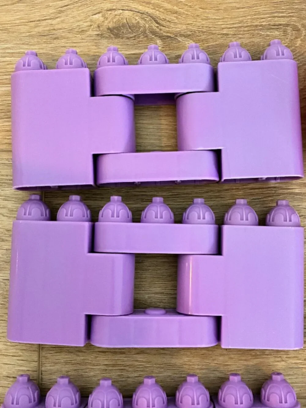 Fisher Price Pop Onz Building Block Set of 21 Mouse Princess Castle Incomplete